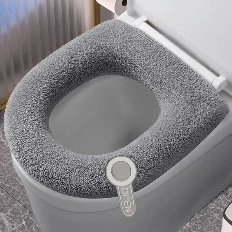 Funda Para Asiento De Inodoro Con Patr n Universal Alfombrilla Suave Y funda-para-asiento-de-inodoro-con-patr-n-universal-alfombrilla-suave-y