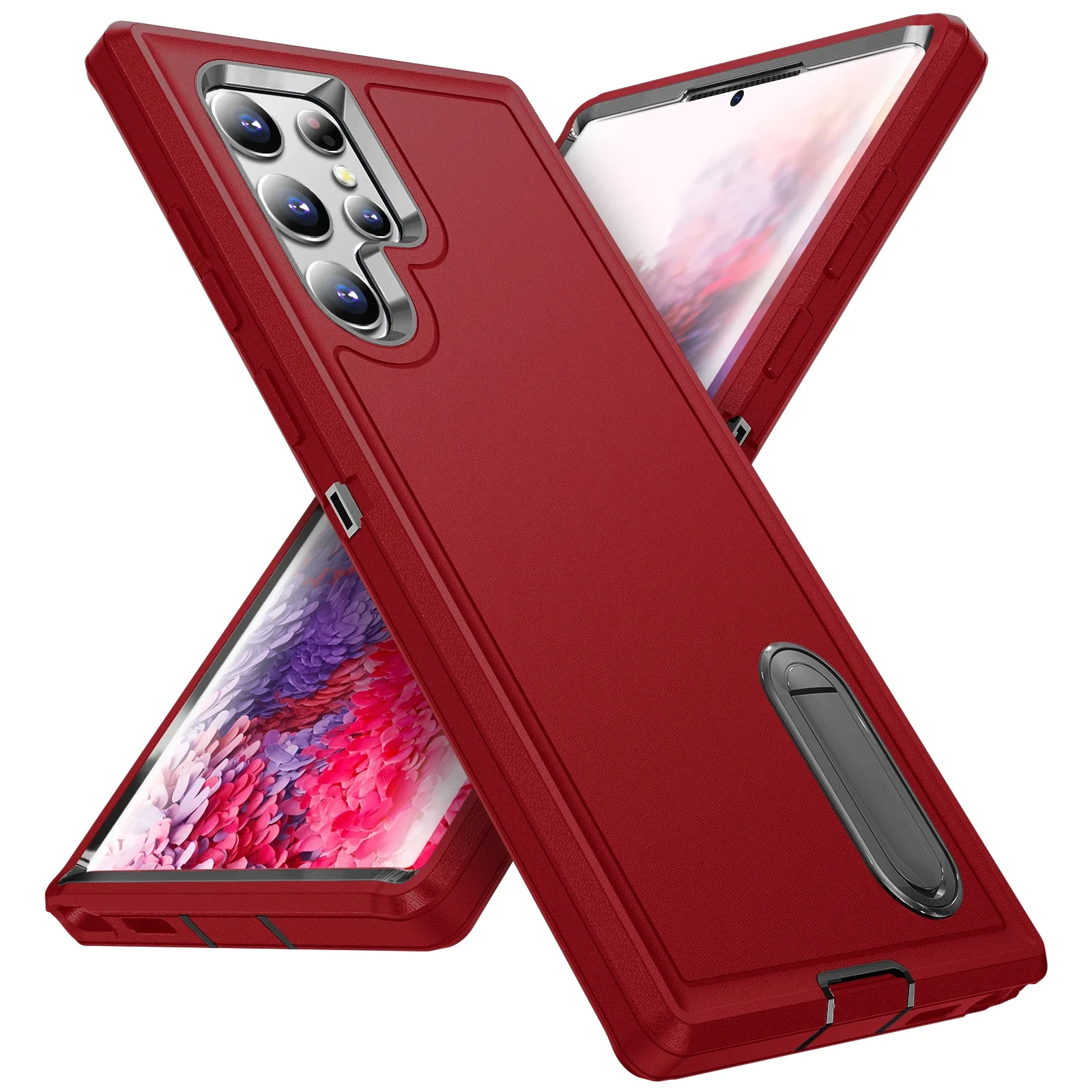Multi-Function Stand Bracket Phone Case with Enhanced Protection