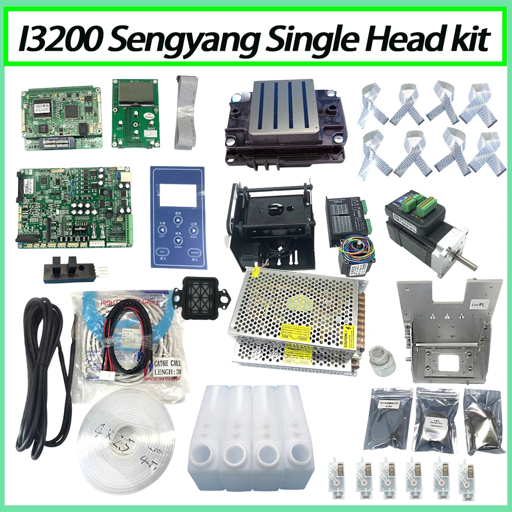 

i3200 printer single head upgrade kit Senyang board for DX5/DX7 convert to I3200 conversion kit for water solvent printer update