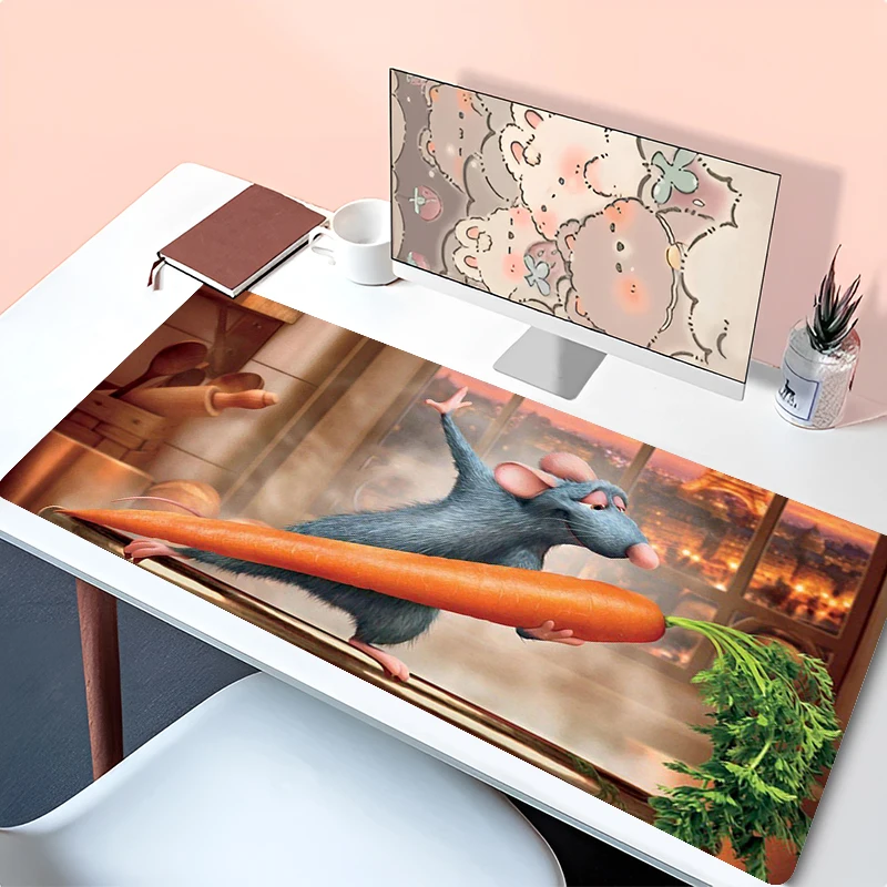 

Mouse And Carrot Disney Office Mouse Pad Large And Small Computer Mousepad Game Keyboard Mouse Mat Laptop Desktop Accessories