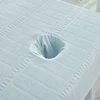 Soft Velvet Bean Bed Sheet for Beauty Salon Luxury Bed Covers for Massage Spa Use Skin-friendly 120x230cm 6