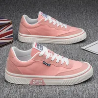 New Fashion Pink Canvas Shoes for Men Comfortable Low Cut Men's Vulcanize Shoes Big Size 46 Flat Casual Shoes Men Espadrilles 1