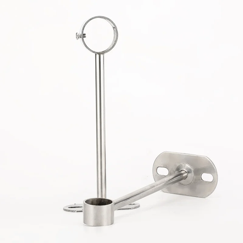 ARMADIO ROBUSTO TUBO Guida Sospesa Asta Supporti Di Supporto (2 Pezzi - Foto 5