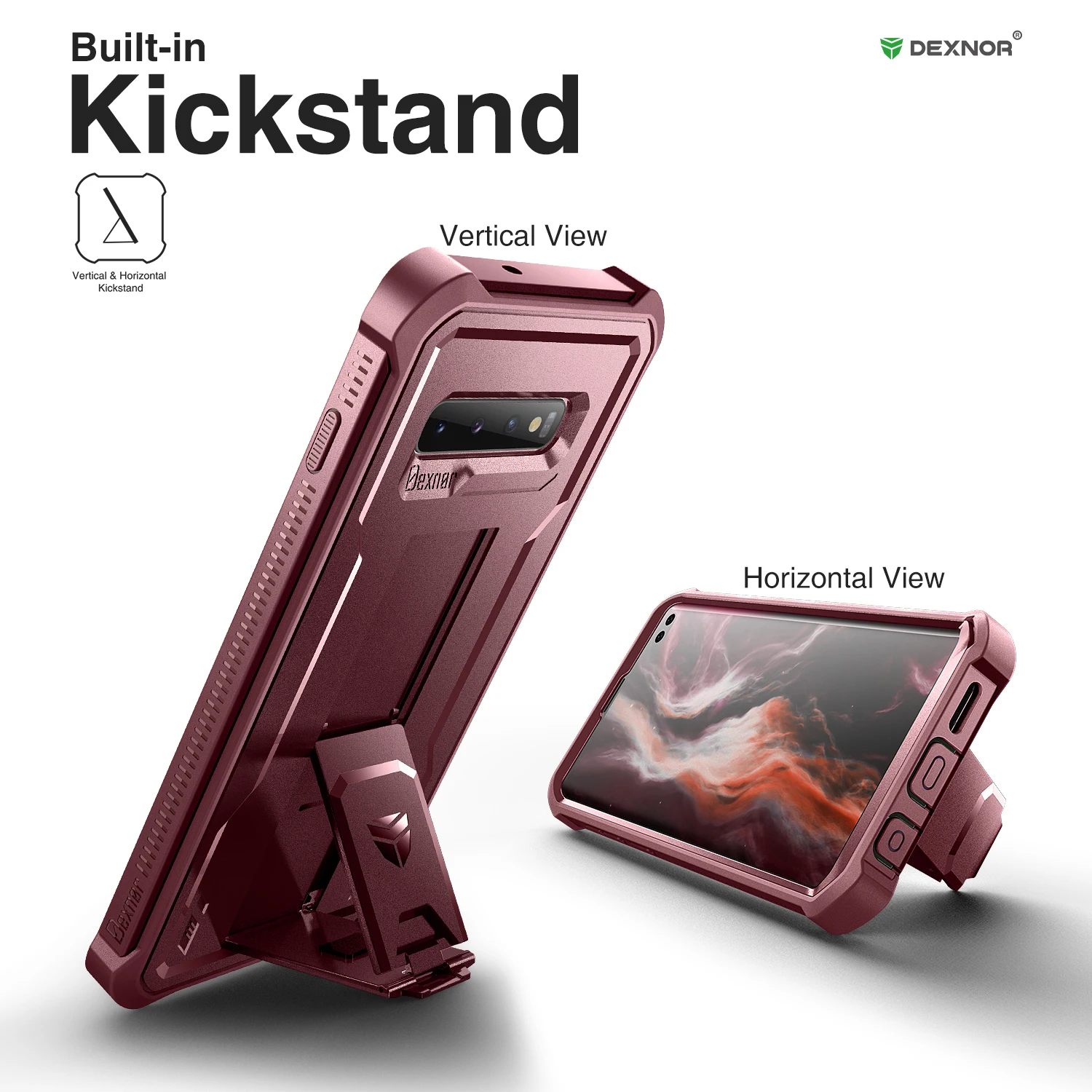 360° Full Body Protection Case with Built-in Screen Protector and