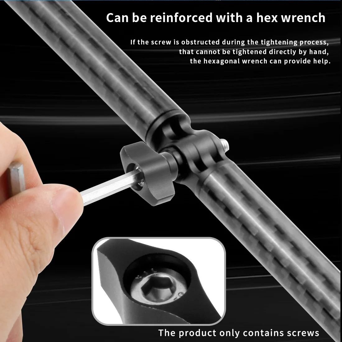 M5 Thread Bolt Stainless Steel Aluminium Alloy T Hand Tighten Screw Clamping Kno
