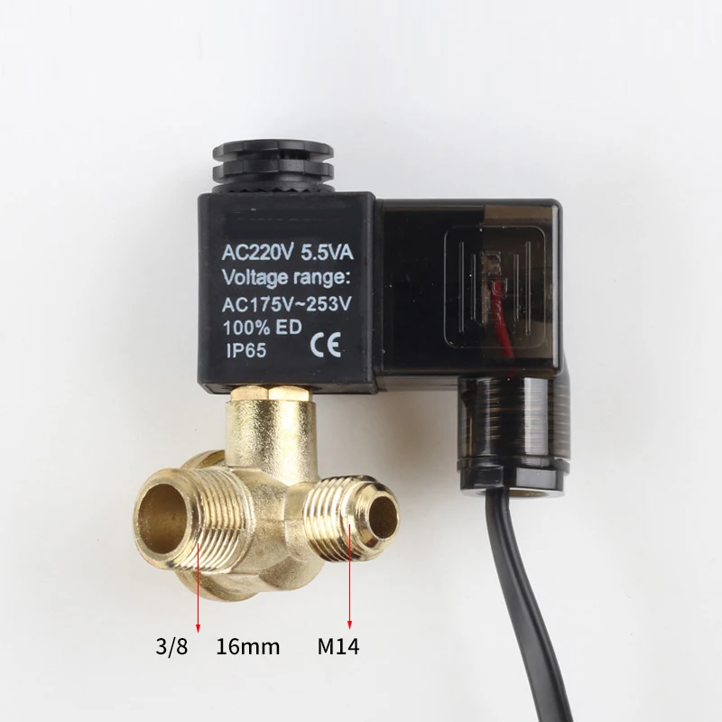 1PCS Öl-freies Luft Kompressor Magnetventil Stumm Luftpumpe Armaturen Entladen Ventil Ablauf Ventil Luftpumpe Magnetventil – Detail 17