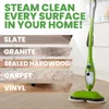 Dual Buff Steam Mop, 8 in 1 Handheld Steam Cleaner For Kitchen Tile Floors,Grout Cleaner, Upholstery Cleaner and Carpets, 5