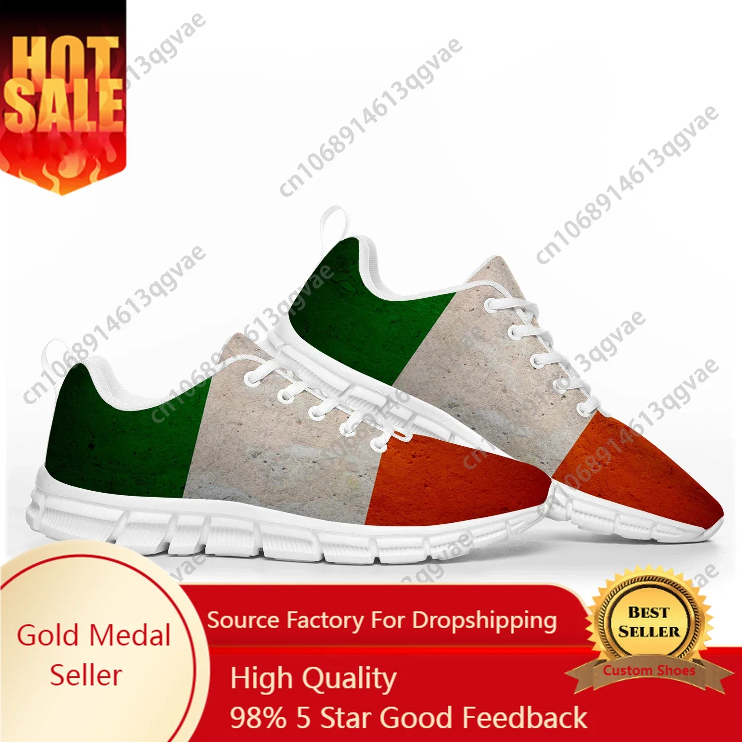 Italian Flag Sports Shoes Mens Womens Teenager Kids Children Sneakers Italy Casual Custom High Quality Couple Shoes
