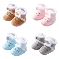 Babies Girls Winter Snow Shoes Infant Shoes Warm Boots Toddler Newborn First Walker Crib Shoes for 3-5-7-9 Months Babies 1