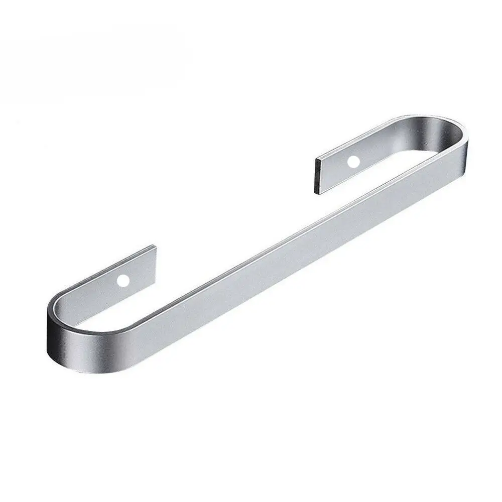 25/45cm Towel Rack Wall Mount Clothes Holder Storage Shelf Bathroom Hanger Holder Organizer Practical Bathroom Hardware