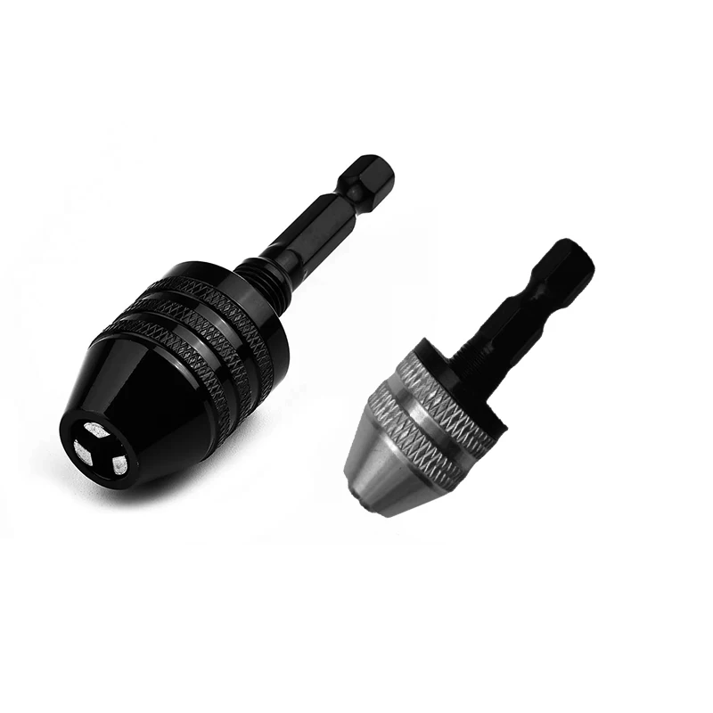 0.3 8mm quick change hexagonal shank three jaw Self-Tighten Electric Drill Bits Collet Fixture Tools 1/4" Hex 0.3 8mm quick change hexagonal shank three jaw Self-Tighten Electric Drill Bits Collet Fixture Tools 1/4" Hex