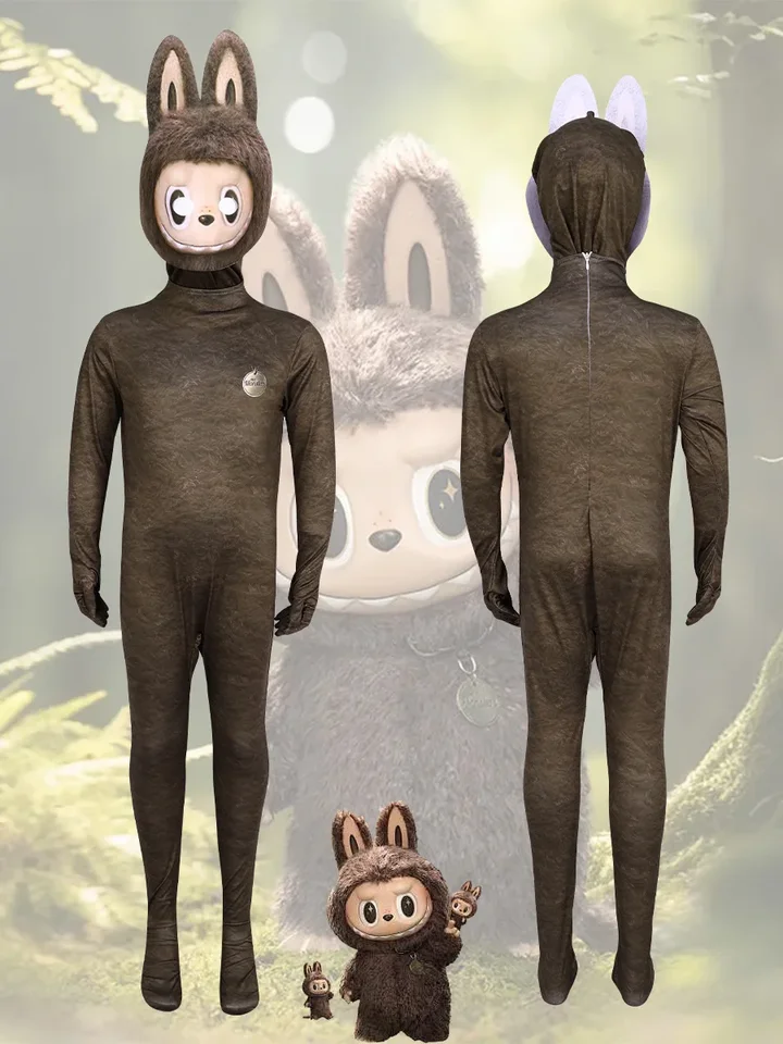 Labubu cos costume Halloween Labbu adult one-piece cosplay anime