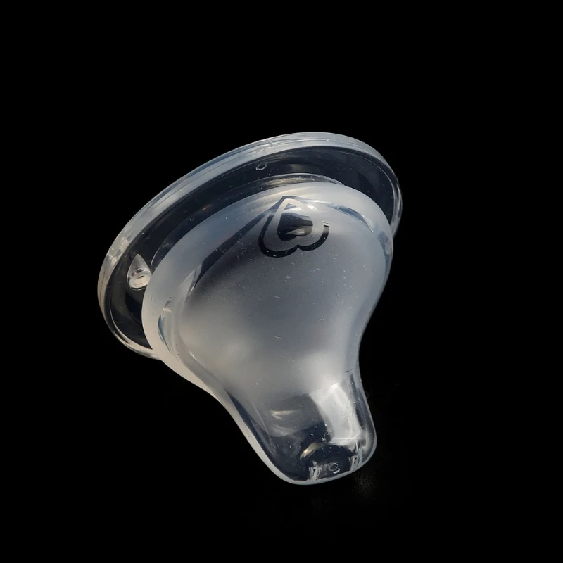 Baby Soft Safety Liquid Silicone Pacifier Duckbill Nipple Natural Flexible Replacement for Wide Mouth Milk Bottle silicone pacifier