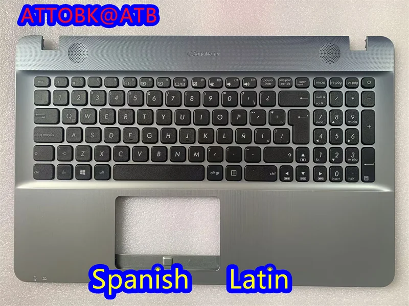 Teclado com Moldura para Palmrest para Asus sp la ru br us X541 X541u X541ua X541uv X541s X541sc X541sa X541uj R541u R541 X541l X541s - Imagem 6