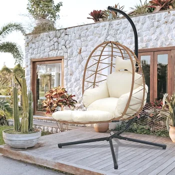 Outdoor Rattan Egg Chair 1