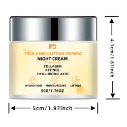 Revitalizing Night Cream for Firmer, Hydrated, and Smooth Skin (50g)