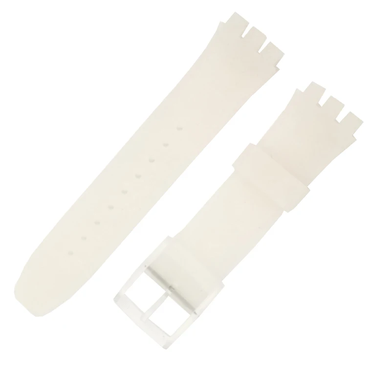 21mm Silicone Watch Strap - Durable Rubber Wristband Bracelet