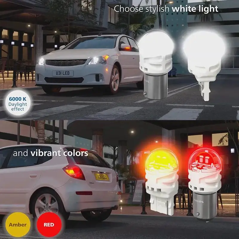 �ʸ��� Ultinon Pro3100 LED P21/5W 1157 S25 ������ ��� �ڵ��� ���� ���õ� ���� ���� �ĸ� ���� ���� �Ȱ� ��, 2x