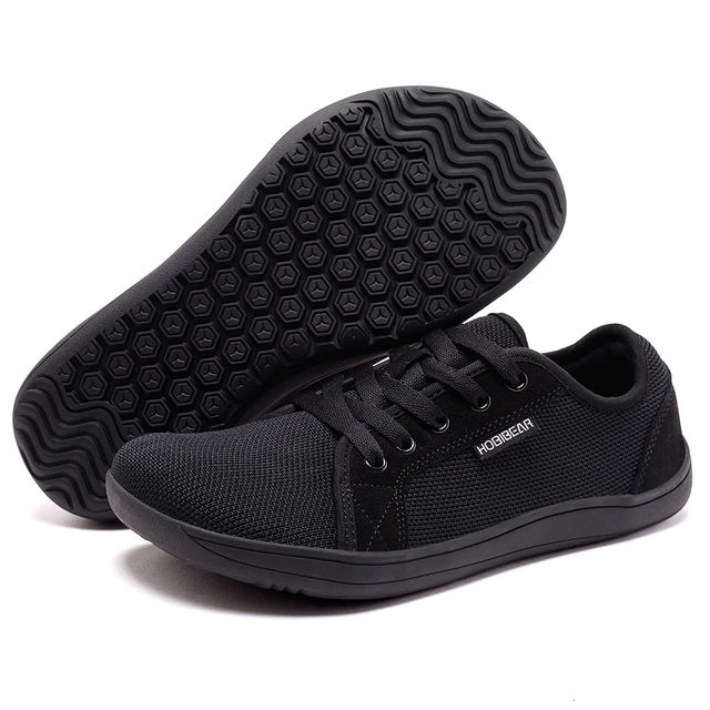 HOBIBEAR Chaussures pieds nus unisexes à bout large pour hommes et femmes, chaussures de marche minimalistes pour course en plein air, légères et respirantes 1