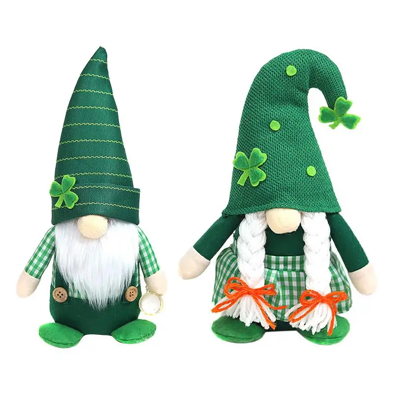 

Кукла без лица, Рождественское украшение, зеленая шляпа, поделки гномов, плюшевая кукла гнома, зеленая декоративная зеленая листья, тематика фестиваля
