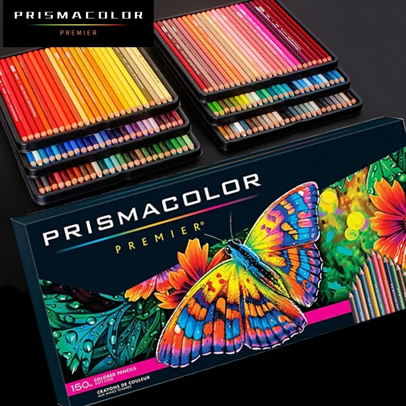 Prismacolor Professional Oily Colored Pencils 24/36/48/72/132/150 Colors  Lapis De Cor Colored Pencils Artists Drawing Supplies - Wooden Colored  Pencils - AliExpress