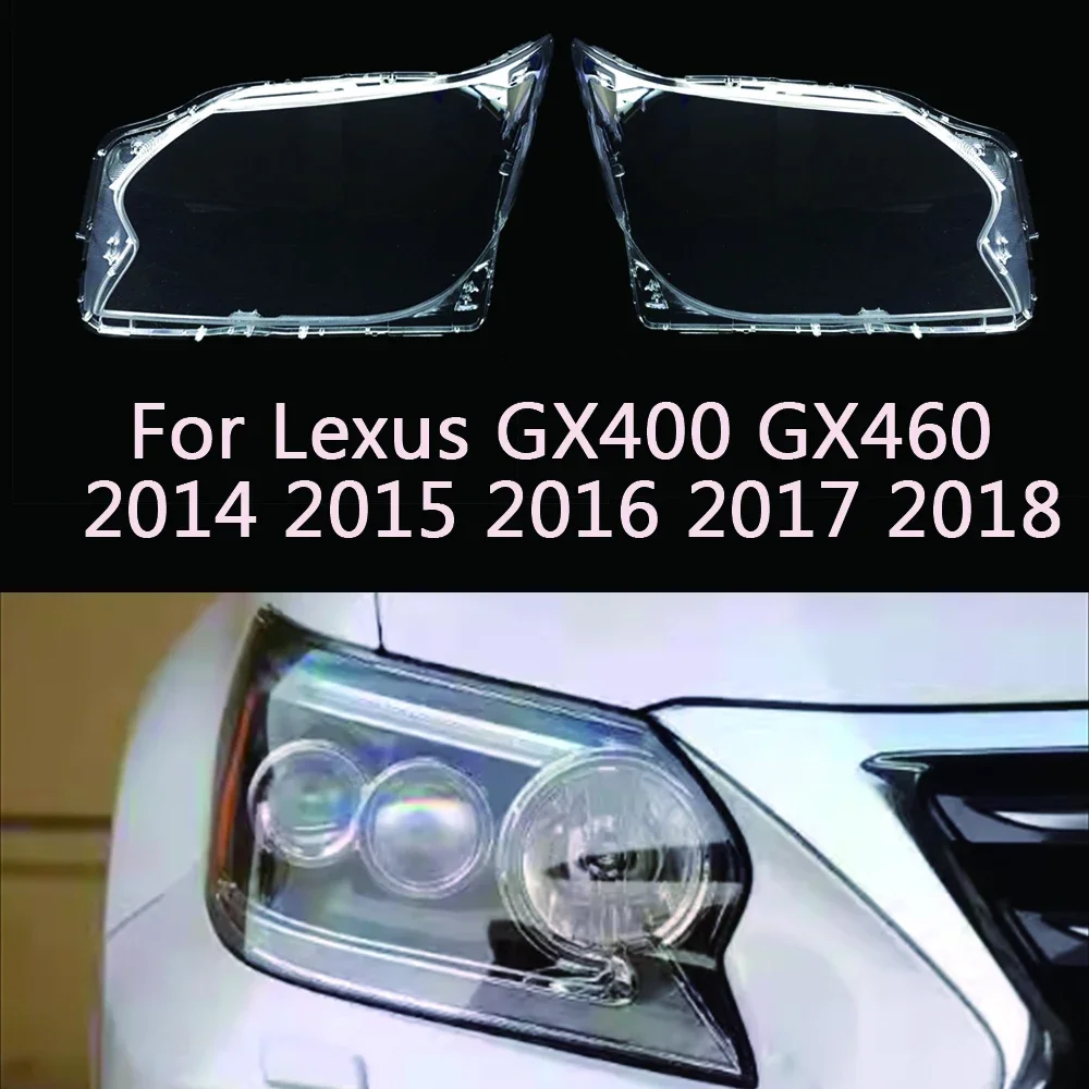 

Для Lexus GX400 GX460 2014 2015 2016 2017 2018 автомобильный налобный фонарь Крышка лампы стеклянный корпус лампы прозрачный абажур