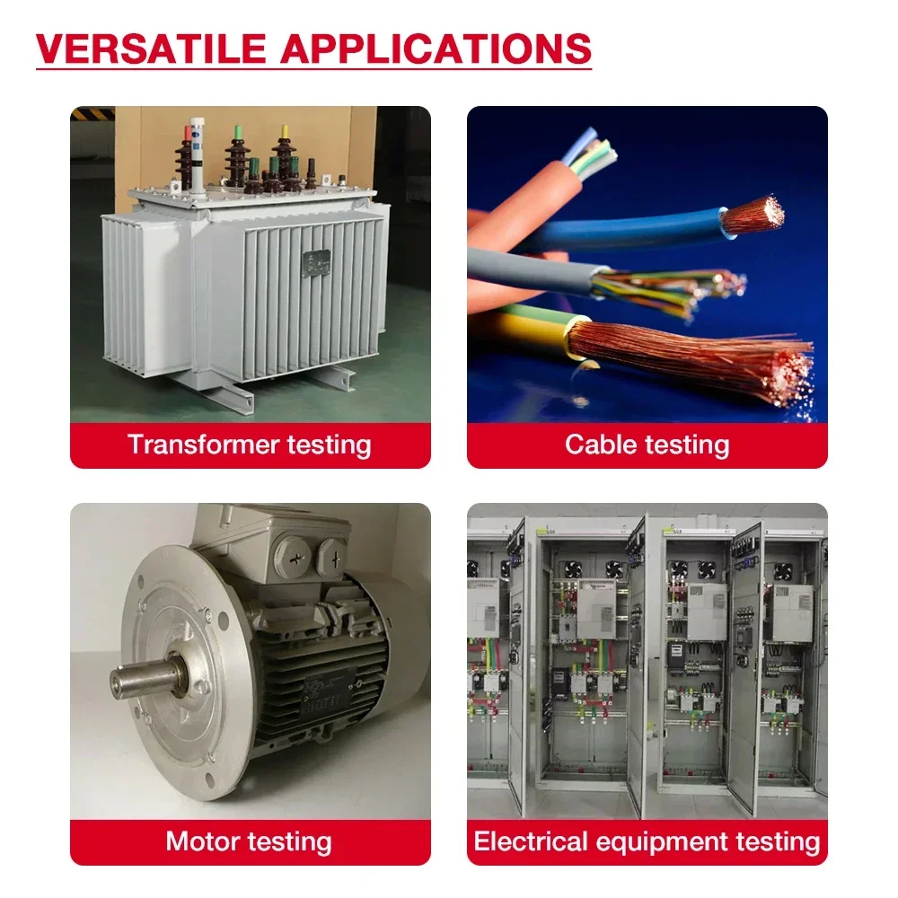 HABOTEST HT5205 Digital Insulation Resistance Tester High-Precision Voltmeter Resistance Meter Megohmeter 0~200 G&Omega;