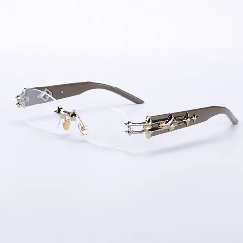 New Fashion Trend Leader World Luxury Personalized Sunglasses Men and Women Exquisite High End Temperament Frameless Sunglasses - Image 10