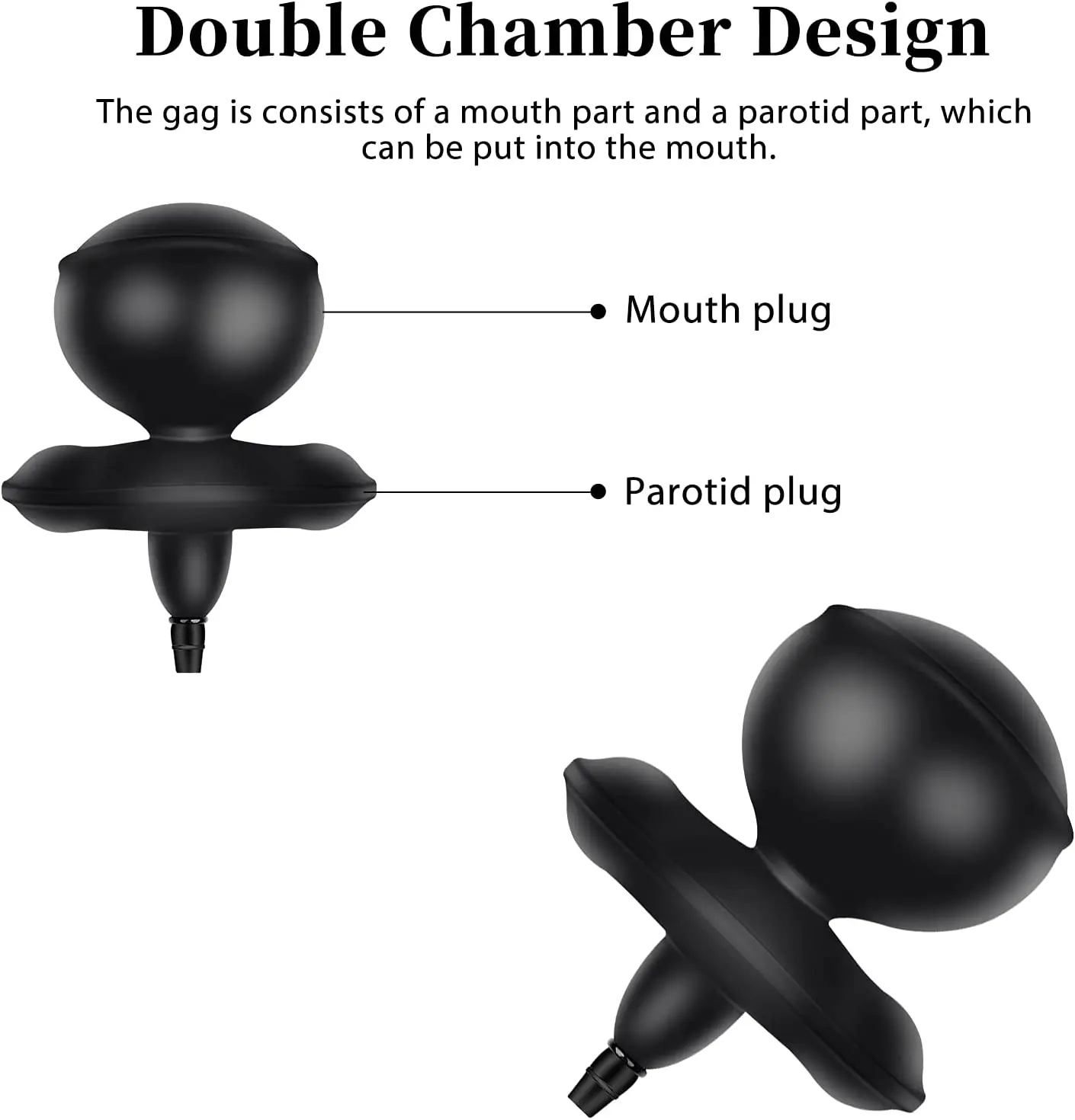 Sex Toys Silicone Mouth Gag BDSM Ball Accessory Inflatable with Pump