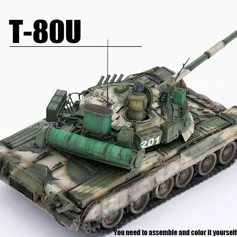 RPGスケ―ルモデル　1/35 T-80U T-80U S.Korea ver 1/35 - RPG Model - Tank model - YouTube