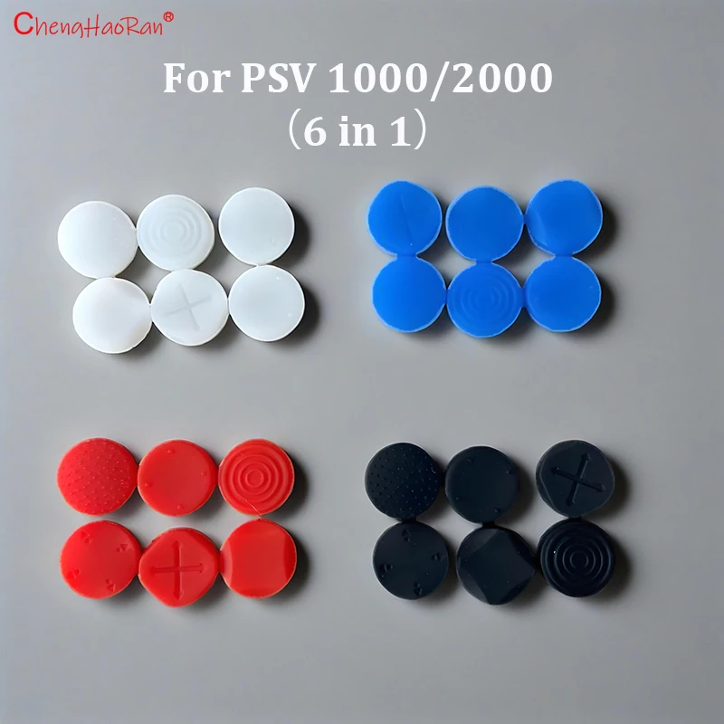 1 Set Analog Silicone Thumb Stick Grip Joystick Caps Cover...