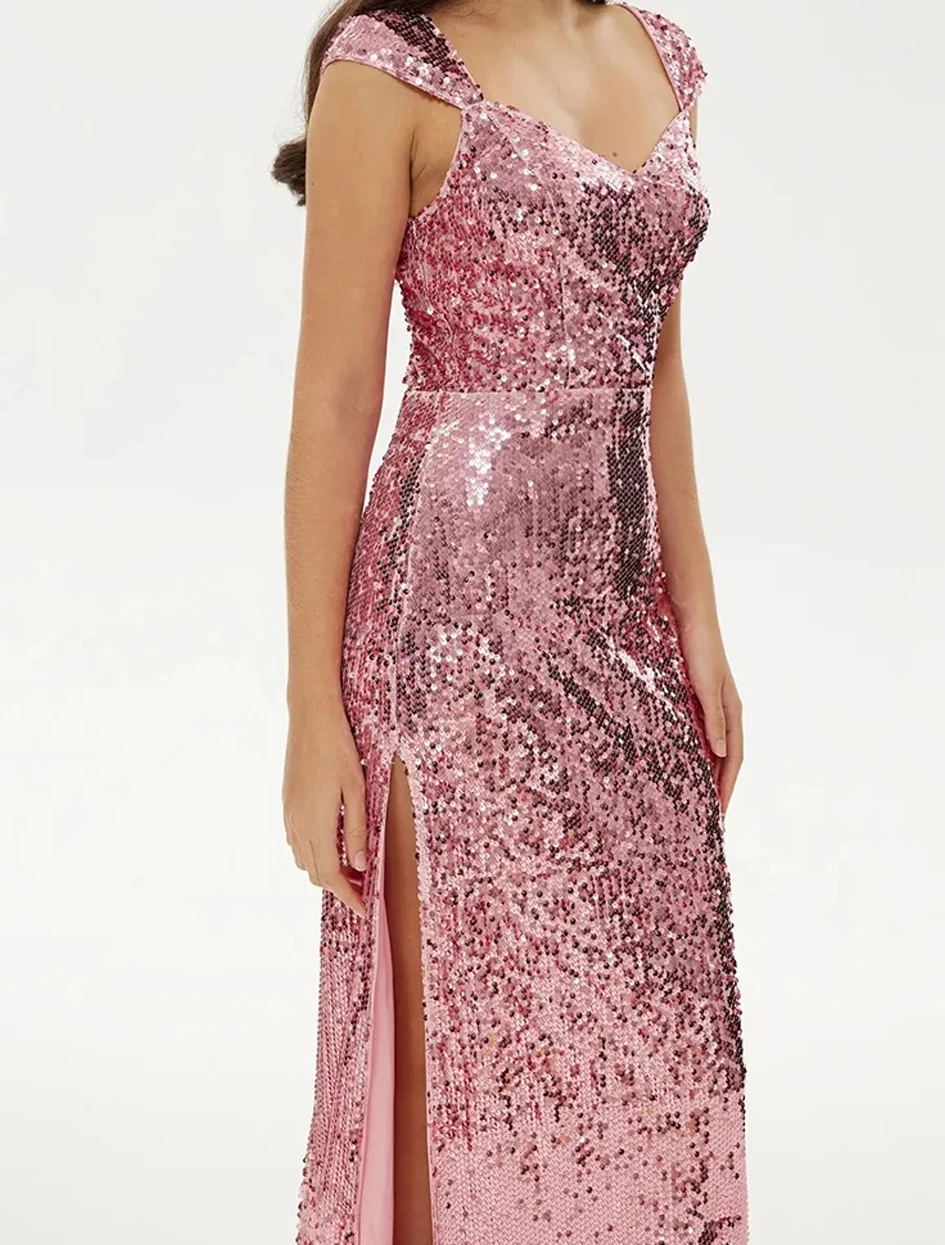 Evening Dresses Sexy Elegant Prom Wedding Evening Dresses For Women Luxury Birthday Party Dress Woman Maxi Sequin Summer Dress