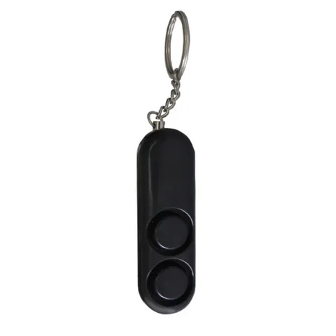 Self Defense Anti-rape Device Dual Speakers Loud Alarm Keychain Bag Pendant Alert Attack Panic Safety Personal Security