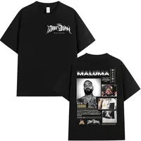 Rapper MALUMA 2024 Album Graphic T Shirt Men's Hip Hop Retro Style Short Sleeve T-shirt Fashion Oversized Cotton Tees Streetwear 1