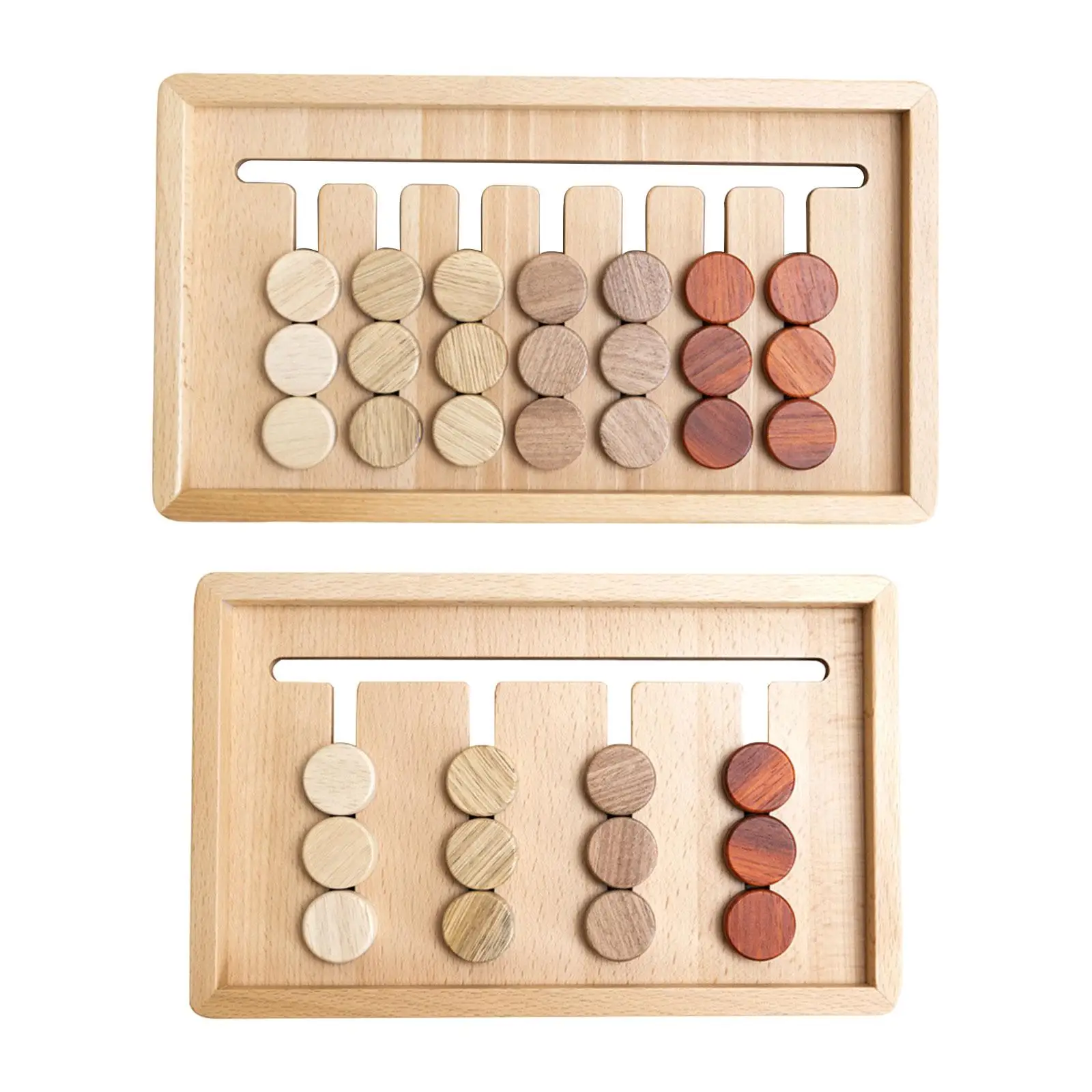 

Slide Puzzle Board Game Jigsaw Shape Color Matching Game Slide Puzzle Toy Game for Girls Age 3 4 5 6 Years Old Boys Children