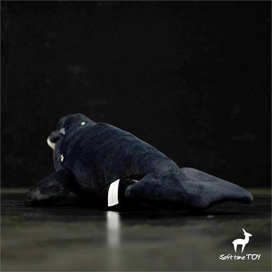 Bowhead Whale High Fidelity Anime Cute Plushie Humpback Right Whale Plush Toys Lifelike Animals Simulation Stuffed Doll Kawai 3