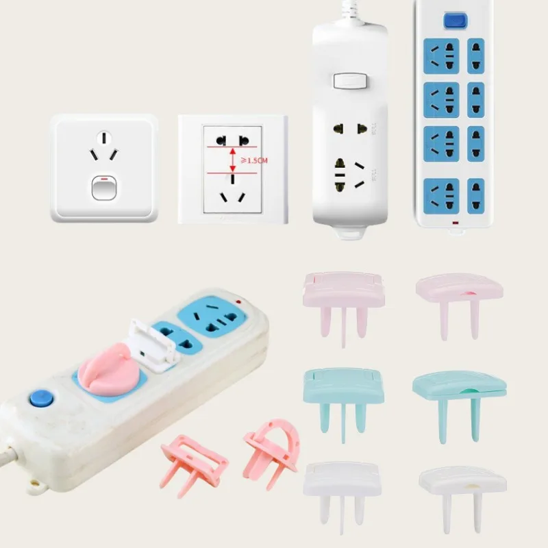 5 PCS Power Outlet Baby Kids Child Safety Guard Protection Anti Electric Shock Plugs Protector Rotate Cover