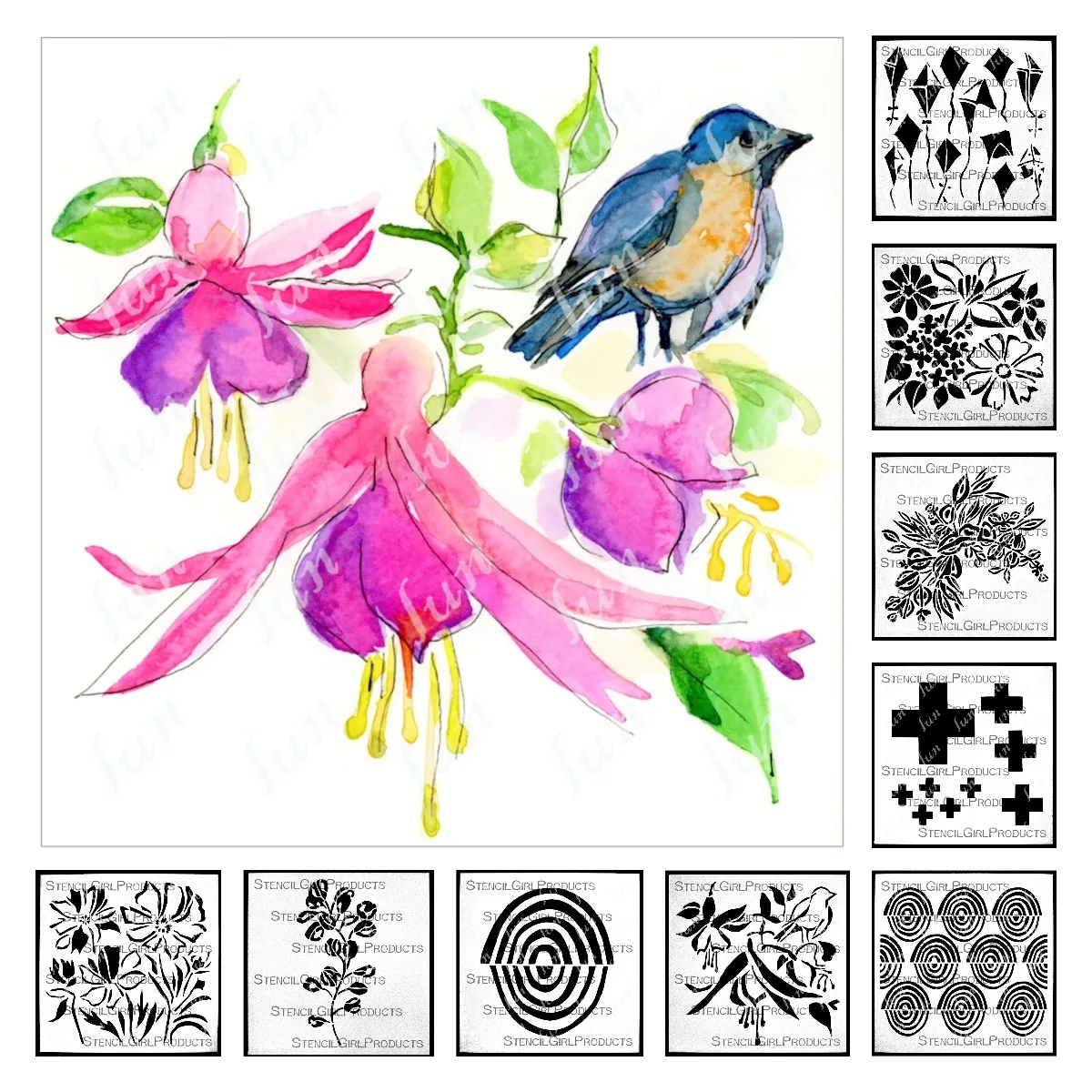 2023 Nuovi Aquiloni Croce Arcobaleno Stencil A Strati Disegno Fai Da Te Scrapbooking Colorazione Album Fotografico In Rilievo Decorazione Stencil Temp