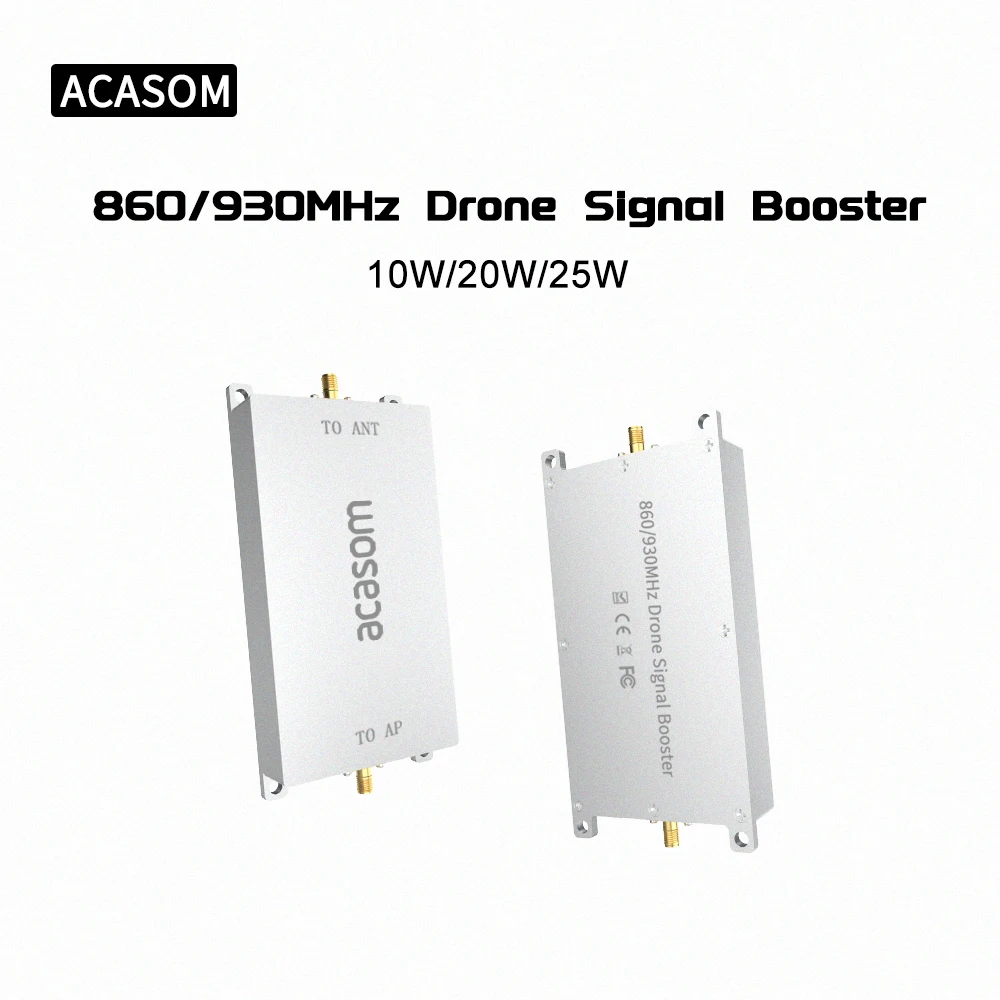 MMIC Amplifier 868MHz 915MHz 10W 20W Drone FPV Signal Amplifier Extender Signal Booster Drone Range Extender Tarot FPV Image Transmission
