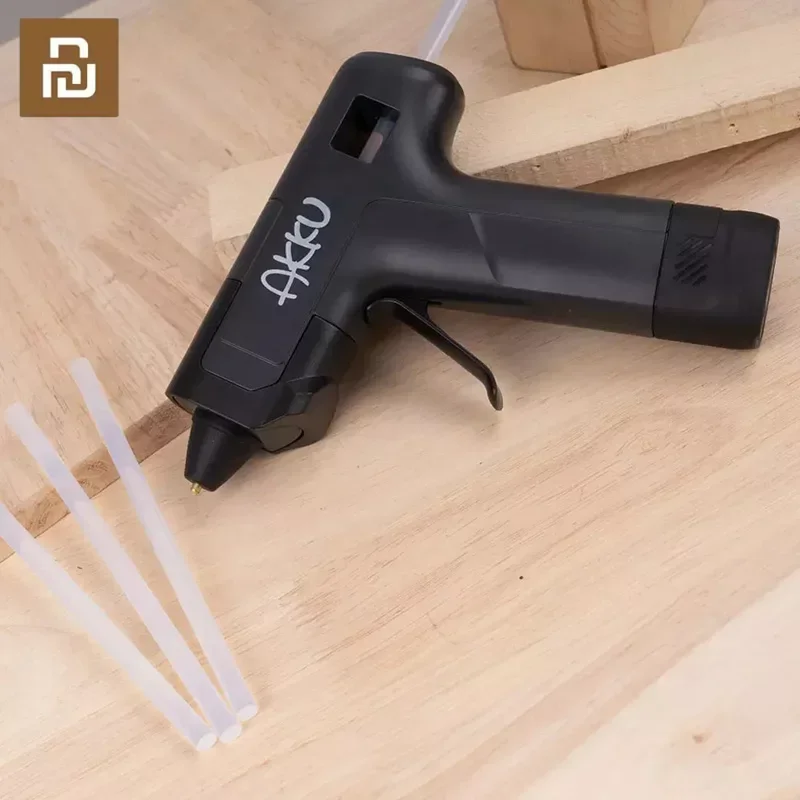 

Xiaomi Mijia Youpin AKKU Multifunctional Wireless Lithium Hot Melt Glue Gun with 10pcs Glue Stick Household Electric Repair Tool