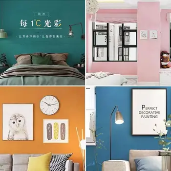 90 سنتيمتر الاتساع لتقوم بها بنفسك خلفيات ذاتية اللصق سميكة مقاوم للماء بولي كلوريد الفينيل غرفة نوم دافئة عنبر خزانة جدار تجديد خلفية - Image 4