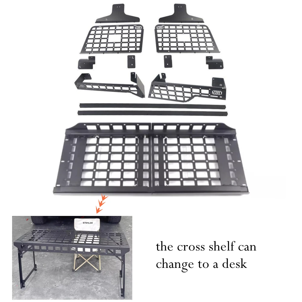 

Molle Panels for Mercedes-Benz G-Class G63 G500 G350 2019 2020 2021 2022 2023 Rear Trunk Shelf Cargo Organizers Racks