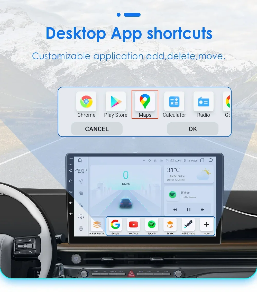 Hizpo 2Din 7-Zoll Android Autoradio für Audi A4 2002 - 2007 S4 RS4 B6 B7 B8 UIS7862 4G BT RDS DSP GPS-Navigation Auto CarPlay – Detail 20