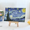 150pcsJigsaw Puzzles 10*15cm WITH PHOTO FRAME Famous Painting Van Gogh The Starry Night Paper Assembling Painting Art Toys 5