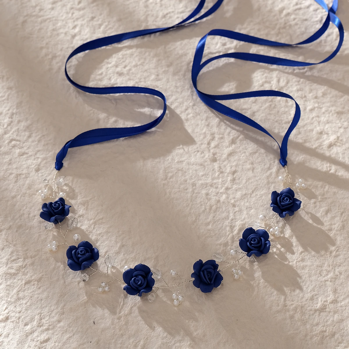 Perle Kranz Stirnband Kranz Braut Girlande Kopf Reifen Braut Haarband Haar Rebe Hochzeit Braut Haar Hochzeits kleid Zubehör – Detail 17