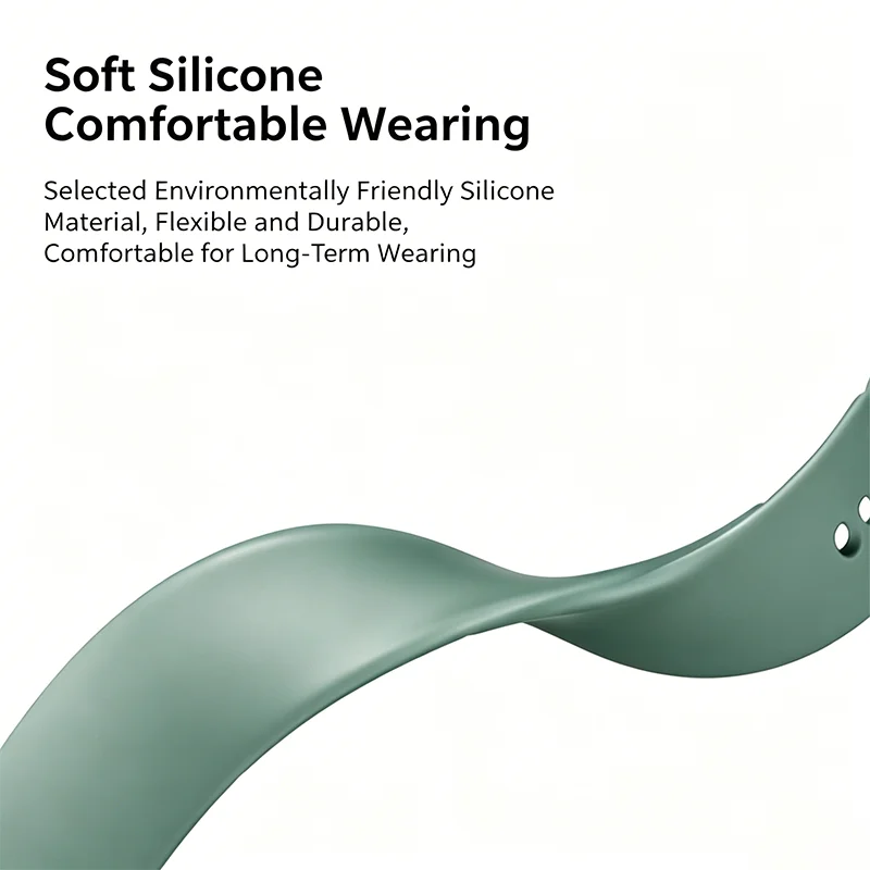 Silicone Rubber Bracelet Band Wrist Strap Accessory