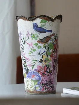 Wave Lace Metal Flower Bucket 1