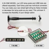 15pcs City Street Light Led (10 in 1 USB Powered) Building Block Lamp MOC Compatible with Bricks DIY 2039 11062 2