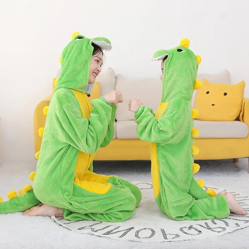 Kigurumi Cat Onesie Kids Unicorn Pajamas For Children Animal Cartoon Blanket Sleepers Baby Costume Winter Boy Girl Jumspuit