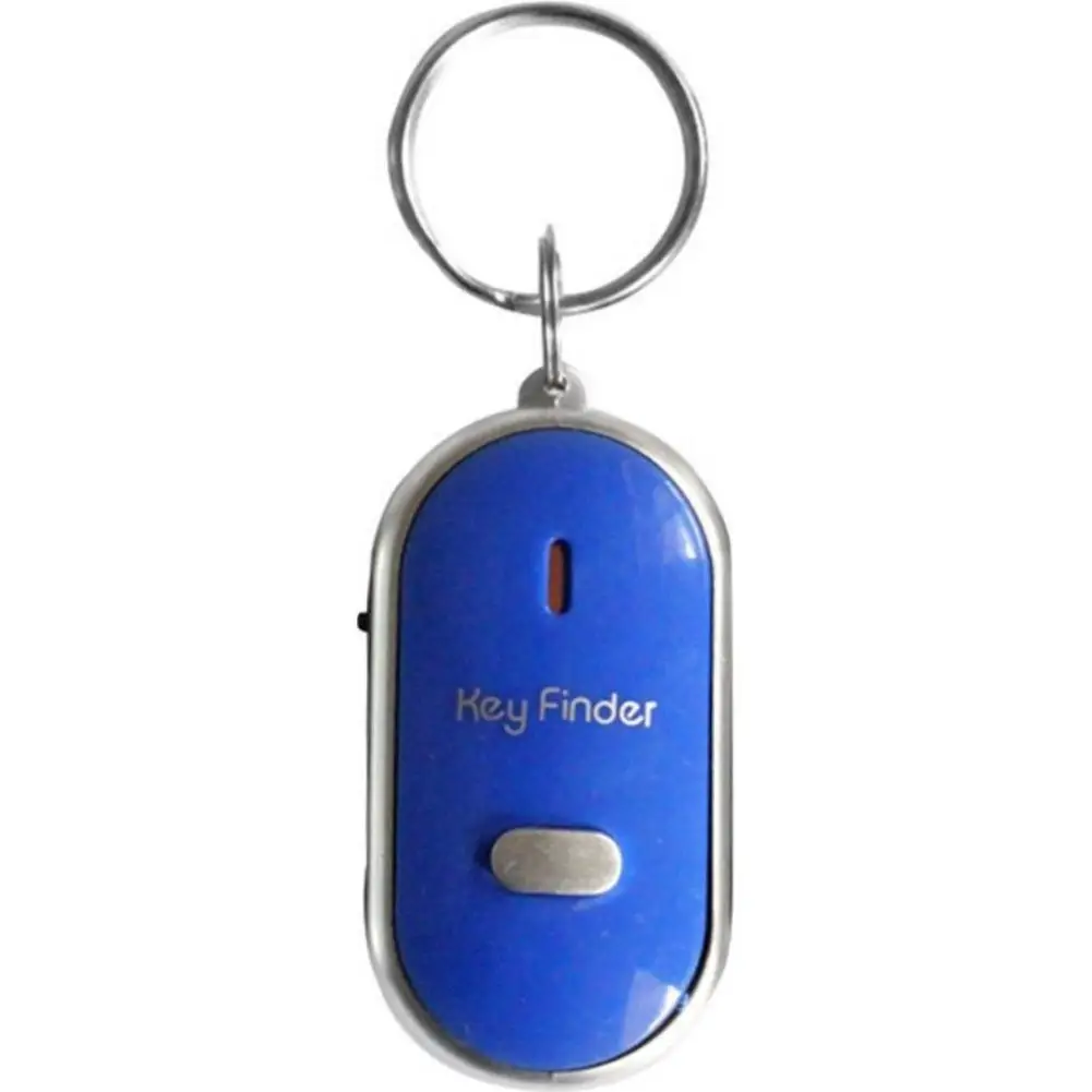 Whistle-Activated LED Key Finder with Alarm